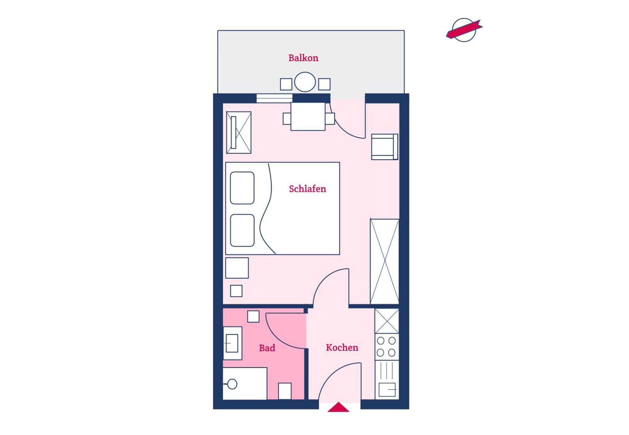 Nordland Appartements Wohnung Langeland Wyk auf Föhr Eksteriør bilde